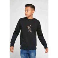 Jimi Hendrix Baskılı Unisex Çocuk Siyah Sweatshirt