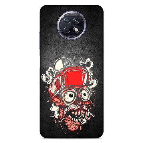 Lopard Xiaomi Redmi Note 9T Uyumlu Kılıf Tattoo's (5) Koruma Kabı Kırmızı Siyah