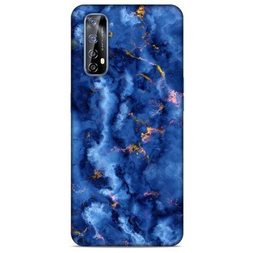 Huawei P Smart 2021 Uyumlu Kılıf Mavi Delisi (7) Telefon Kılıfı Mermer