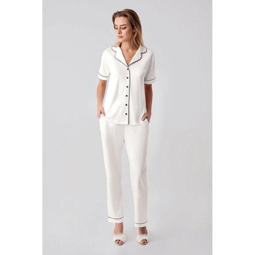 Freshness 324 Kadın 4'lü Sabahlıklı Şorlu Pijama Takımı