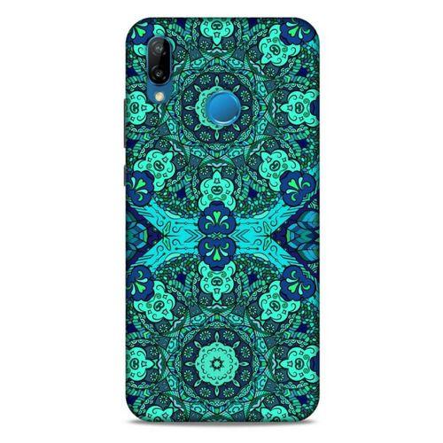 Huawei P20 Lite Uyumlu Kılıf Mavi Delisi (33) Hybrid Kılıf Cami