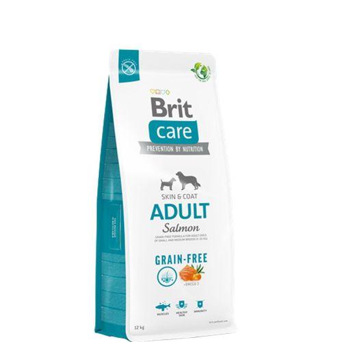 Brit Care Deri Ve Tüy Hassasiyeti Olan, Yetişkin Köpekler İçin, Tahılsız, Somonlu Kuru Mama 12 kg