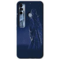 Potkal Hediye Fabrikası Tecno Spark 7 Pro Kılıf HD Desen Baskılı Arka Kapak - Gecenin Kraliçesi