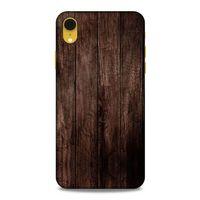 Lopard Apple iPhone XR Uyumlu Kılıf Wood'X (2) Kabı Desenli