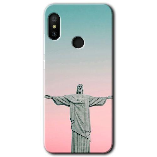 Xiaomi Mi Max 3 Kılıf HD Desen Baskılı Arka Kapak - Rio