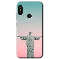 Xiaomi Mi Max 3 Kılıf HD Desen Baskılı Arka Kapak - Rio