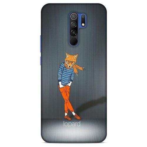 Xiaomi Redmi 9 Kılıf FunnyMaX (48) Bumper Kılıf Turuncu Tilki