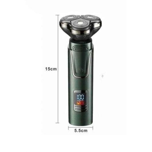 Dijital Göstergeli 3 Başlıklı Tıraş Makinesi Islak Kuru Lazer Öncesi Günlük