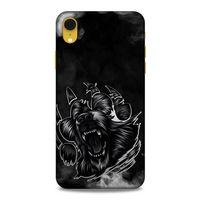 Lopard Apple iPhone XR Uyumlu Kılıf Tattoo's (19) Kılıfları Siyah