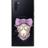 Zoologix (53) Samsung Galaxy Note 10 Şeffaf Kılıf Silikon Desenli
