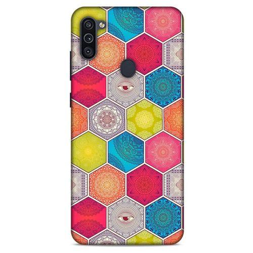 Ethnic Culture (39) Samsung Galaxy M11 Kılıf Silikon Kapak Desenli