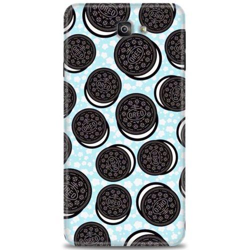 Samsung Galaxy J7 Prime Kılıf HD Baskılı Kılıf - Oreo + Tam Ekran Koruyucu