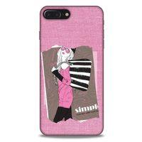 Sokak Modası 17 Apple Iphone 8 Plus Kılıf Desenli Silikon