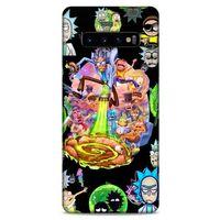 Samsung Galaxy S10 Plus Uyumlu Kılıf Rick And Morty (39) Liquid Crystal Kılıf Shadow Council