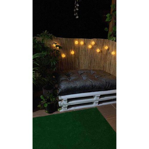 özgazi 80 Cm X 6 Metre Doğal Kamış Hasır Balkon Çiti