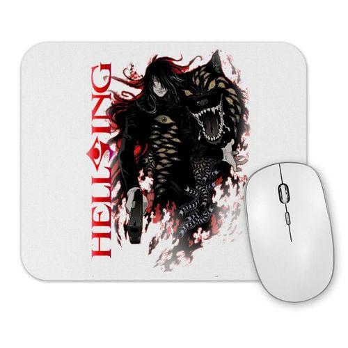 Alucard in Black Mouse Pad