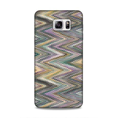 Samsung Galaxy Note 5 Uyumlu Kılıf Romans (47) Crystal Flex Kılıf Zig Zag