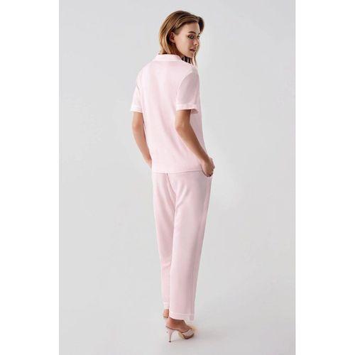 Freshness 324 Kadın 4'lü Sabahlıklı Şorlu Pijama Takımı