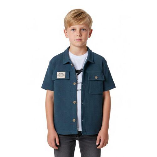 Erkek Çocuk Gömlek Tişört 2 Li Takım BGL-ST05261