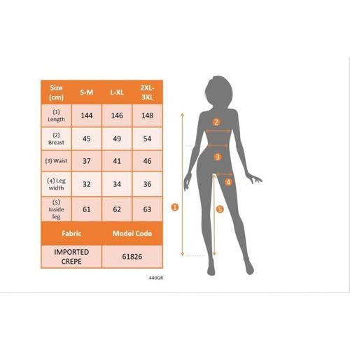 Kadın Uzun V Yakalı önden Pulpayet Detaylı Tüllü Uzun Ithal Krep Tulum