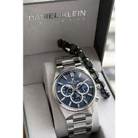 Daniel Klein Erkek Kol Saati 30 Metre Suya Dayanıklı Çelik Kordon + Bileklik Hediyeli VS.BLKT.0820