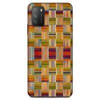 Lopard Xiaomi Poco M3 Uyumlu Kılıf Wood'X (49) Ultra Silikon Kılıf Baskılı