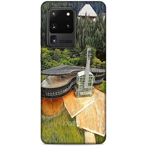 Samsung Galaxy S20 Ultra Kılıf Dünya Mimarisi (31) TPU Kılıf Piano House Çin
