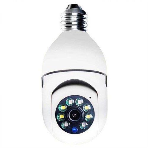 Sepetinegelsin WiFi 360 Panoramik Ampul Kamera Gece Görüş Ses Akıllı Hareket Algılayıcı