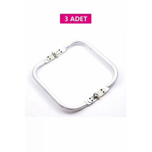 Gizli Metal Çanta Bursu – 3 Adet - 16 cm - Metal Çanta Aparatı Çanta Aksesuarı