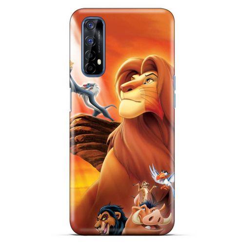Lopard Realme 7 Uyumlu Kılıf IMDB Film (41) Tank Kılıf Aslan Kral