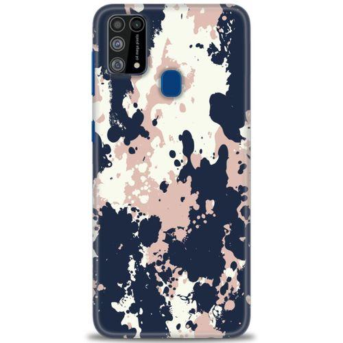 Samsung Galaxy M31 Kılıf HD Baskılı Kılıf - Lacivert + Tam Ekran Koruyucu