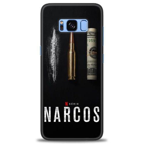 Samsung Galaxy S8 Kılıf HD Baskılı Kılıf - Narcos + Tam Ekran Koruyucu