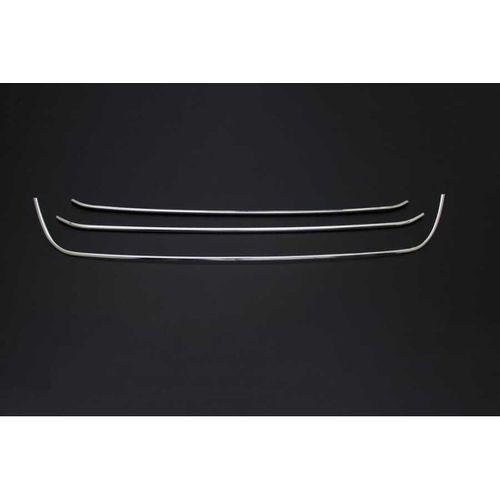 Volkswagen Amarok Uyumlu Krom Ön Tampon Çıtası 3 Parça 2010-2016 Arası