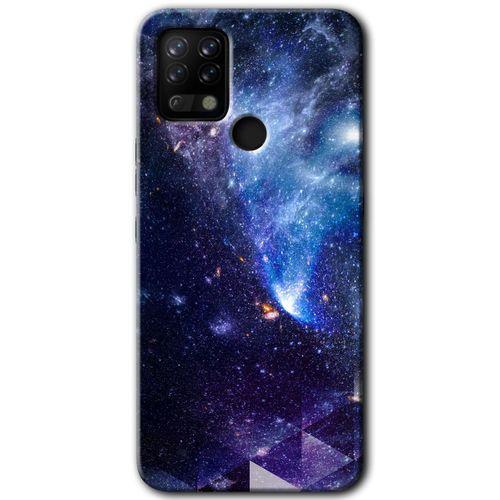 Tecno Pova Kılıf HD Desen Baskılı Arka Kapak - Galaksi
