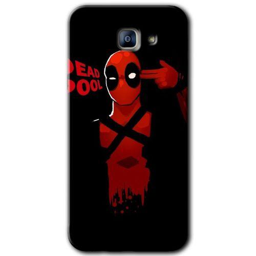 Potkal Hediye Fabrikası Samsung Galaxy A8 2016 Kılıf HD Desen Baskılı Arka Kapak - DeadPool 4