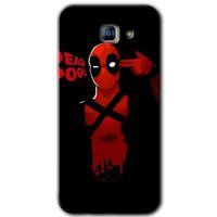 Potkal Hediye Fabrikası Samsung Galaxy A8 2016 Kılıf HD Desen Baskılı Arka Kapak - DeadPool 4