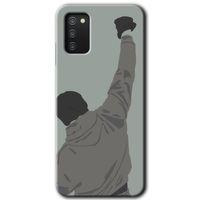 MRCİLETİSİM Samsung Galaxy A02s Kılıf Baskılı Kapak - Artwork Wide +Tam Ekran Koruyucu