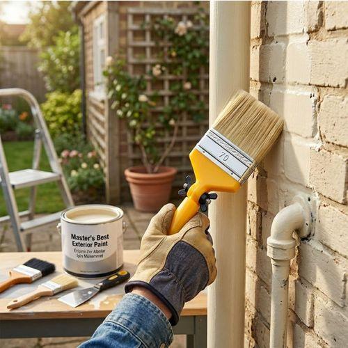 Ayarlı Saplı Sarı Sap Boya Fırçası
