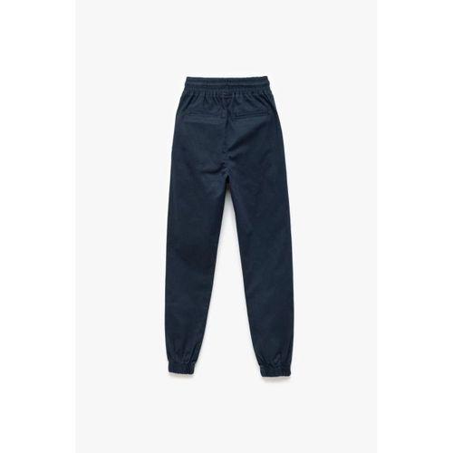 Koton Erkek Çocuk Beli Bağcıklı Cep Detaylı Pamuklu Gabardin Jogger Pantolon