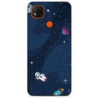 Xiaomi Redmi 9C Uyumlu Kılıf Mavi Delisi (23) Ultra Koruma Kılıfı Nasa