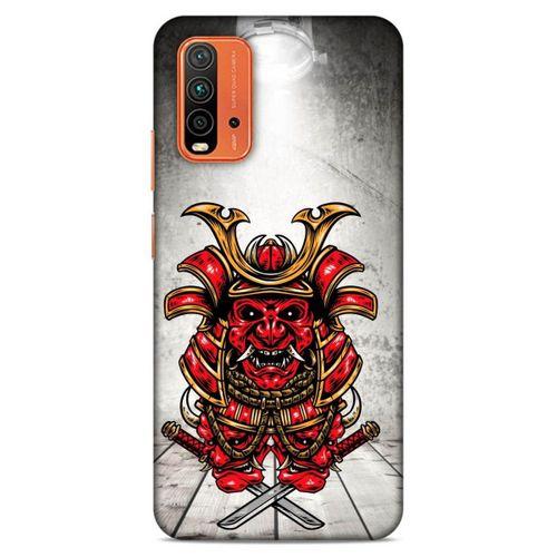 Lopard Xiaomi Redmi Note 9 4g Uyumlu Kılıf Tattoo's (39) Liquid Crystal Kılıf Şeytan Dövmesi