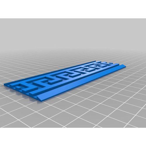 Özelleştirilebilir Birleşik Yunan Anahtar Çerçevesi 3D Baskı (Bu ürün Sadece Plastik parçadır - Almadan Önce Soru Sorabilirsiniz)