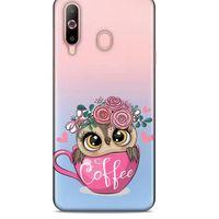 Zoologix (78) Samsung Galaxy M11 Şeffaf Kılıf Silikon Desenli