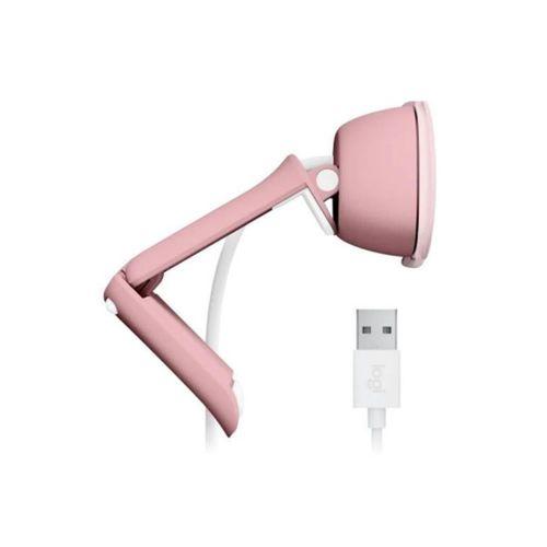 LOGITECH  960-001623, BRIO 100 WCM V-U0072, Full HD, Dahili Mikrofonlu, Rose Webcam