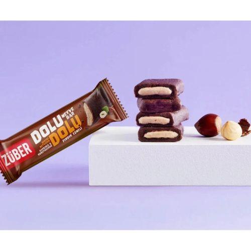 Eğitici Çocuk Züber Dolu Dolu Fındık Ezme Meyve Bar 30 Gr