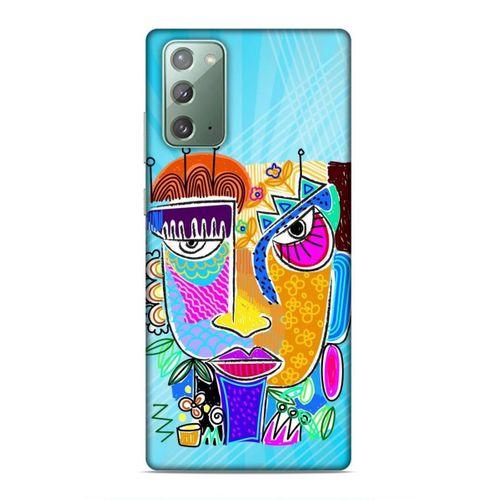 Samsung Galaxy Note 20 Uyumlu Kılıf Face'X 28 Arka Kapak Sanatsal