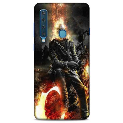 Samsung Galaxy A9 2018 Uyumlu Kılıf Motorsiklet (16) Kalın Kılıf İskelet