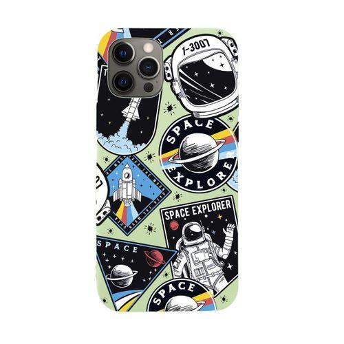 iPhone 12 Pro Space Design Premium Silikonlu Telefon Kılıfı
