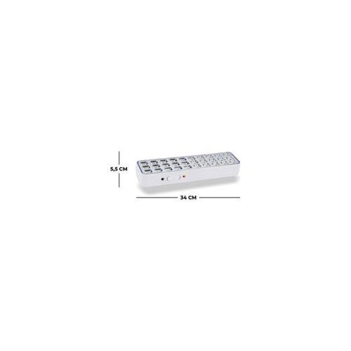 4W 32 Ledli Şarj Edilebilir Lityum Batarya Beyaz Işıldak Hs 5205