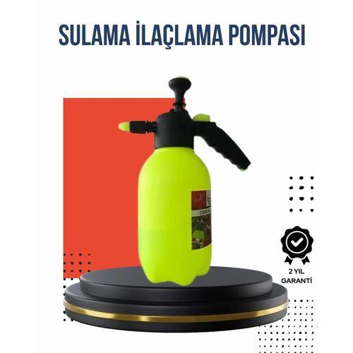 Ayarlı Nozullu 2l Basınçlı El Püskürtücü Jant Cam Temizlik Cila İçin